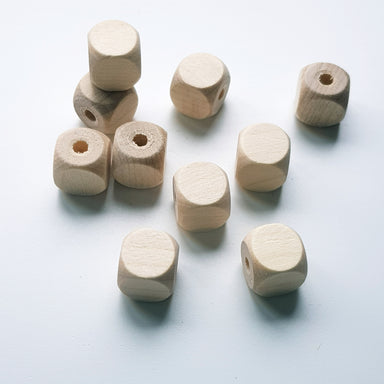 Wooden cubes - 10mm - Eco Bebe NZ
