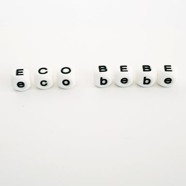 Alphabet beads - Eco Bebe NZ