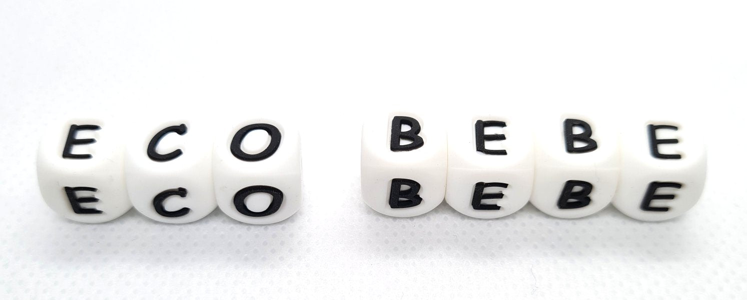 Alphabet beads - 10mm